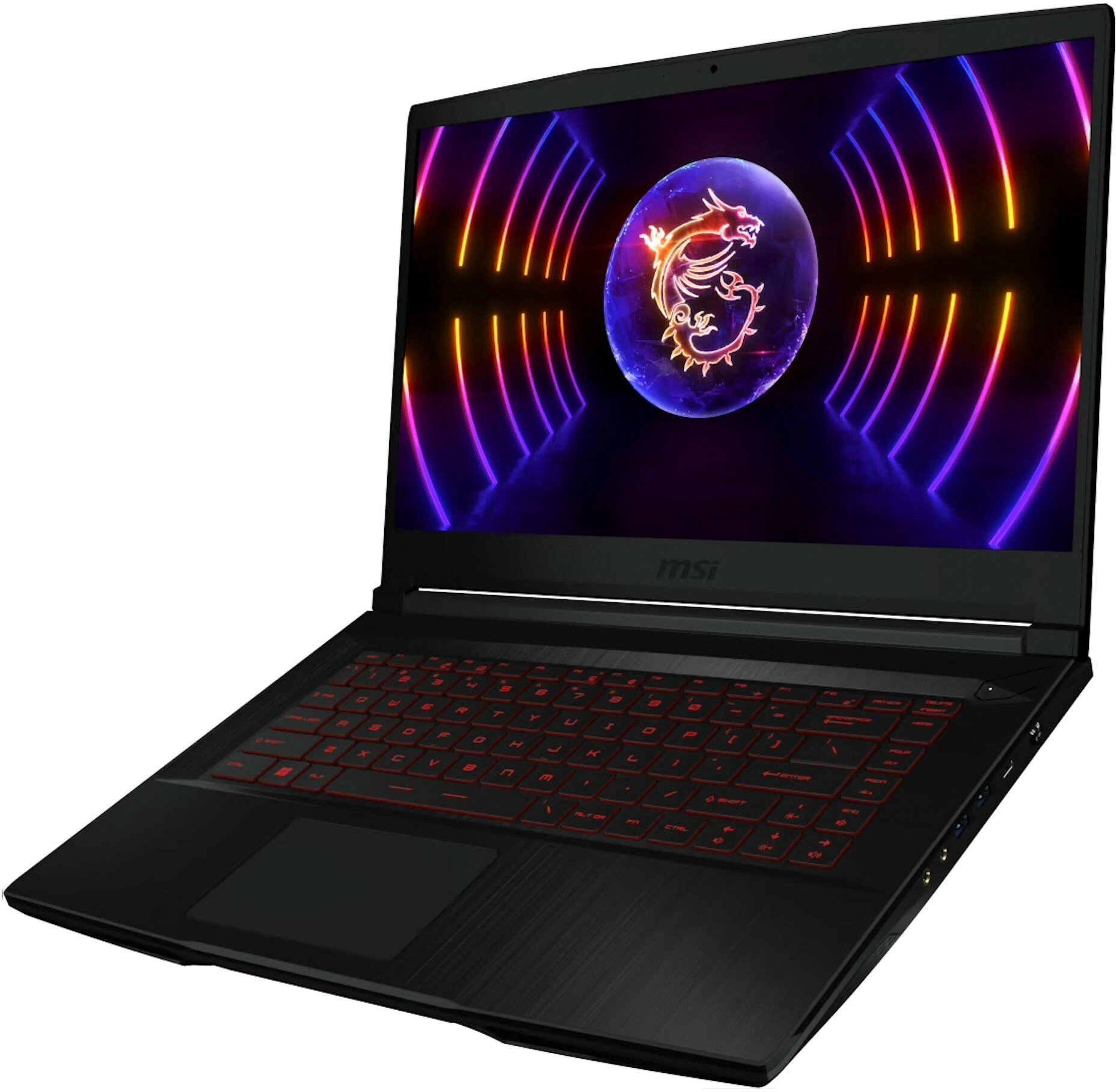 Ноутбук MSI GF63 Thin 11UC-207XRU, 15.6", IPS, Intel Core i5 11400H 2.7ГГц, 16ГБ, 512ГБ SSD, NVIDIA GeForce RTX 3050 для ноутбуков - 4096 Мб, Free DOS, , черный - фото №11