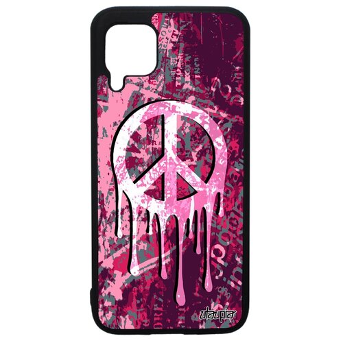 фото Чехол на мобильный p40 lite, "peace and love" пацифизм мандала utaupia