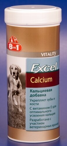 Витамины для взрослых собак 8in1 Excel Кальций, 470таб - фото №15
