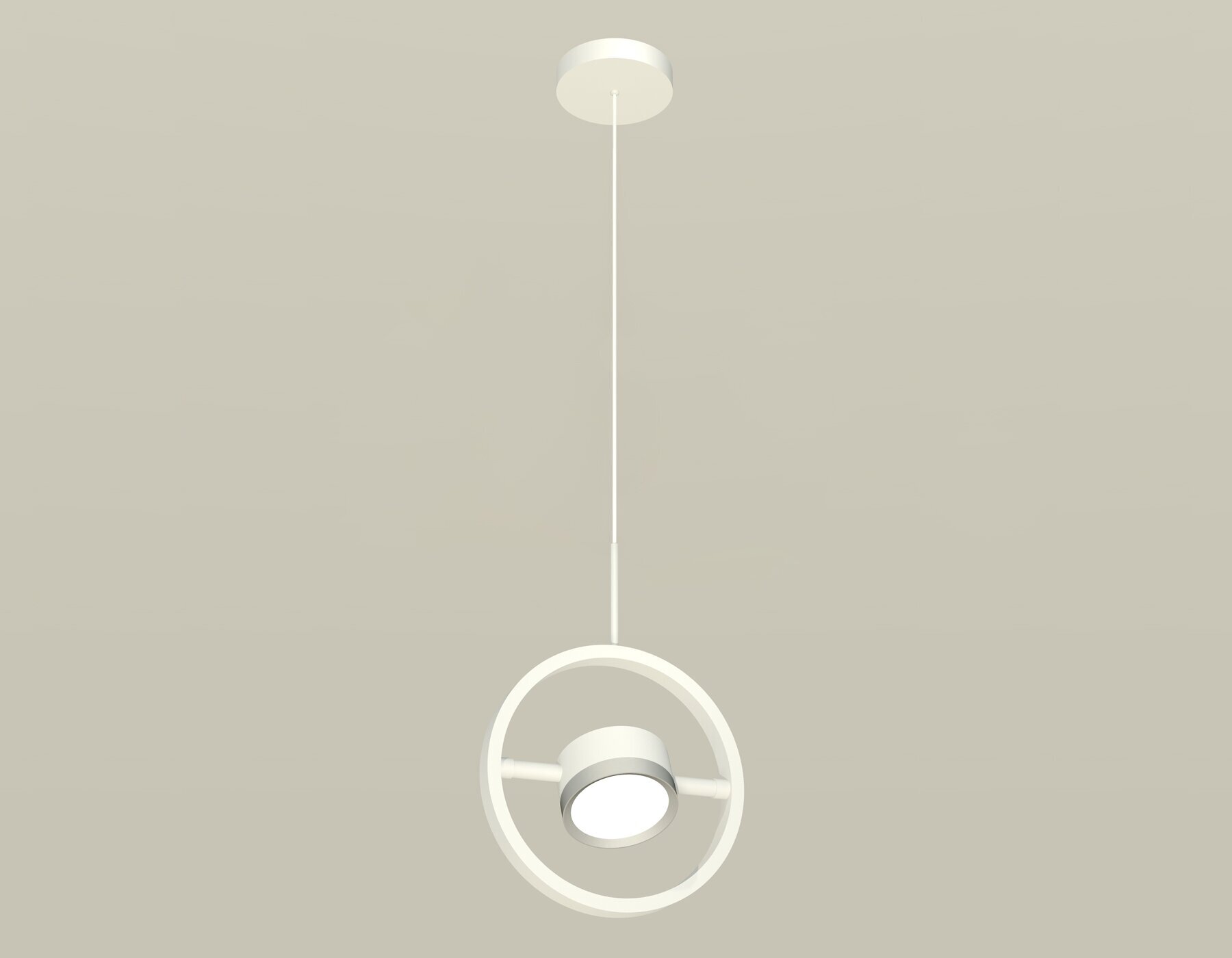 Корпус подвесного светильника поворотный Ambrella light DIY Spot SWH белый песок C9111 - фотография № 7