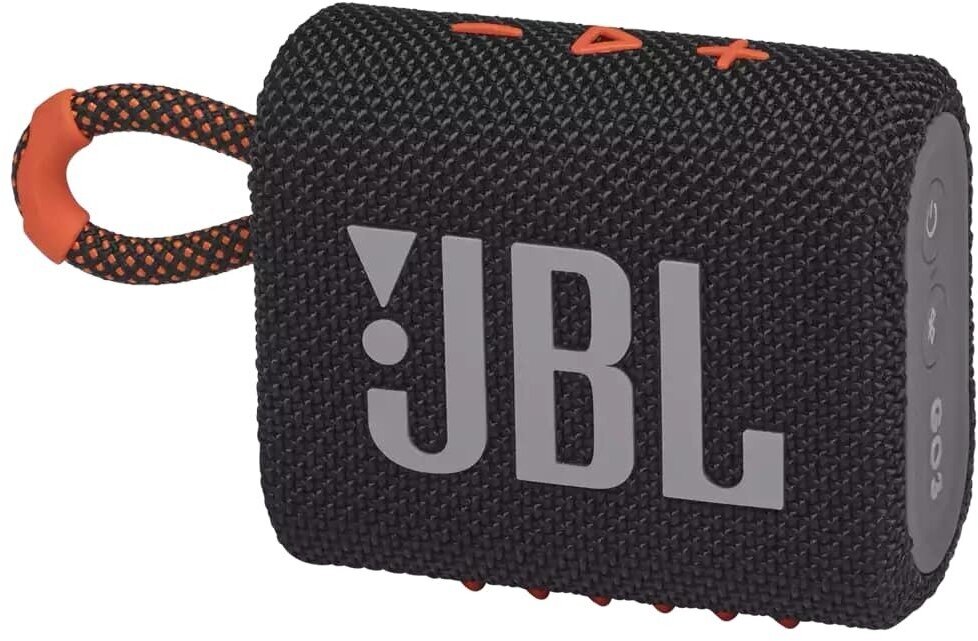 Портативные колонки Jabees Акустическая система JBL Go 3, черная