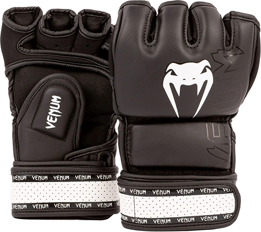 Перчатки ММА Venum Impact 2.0 Black/White (S)