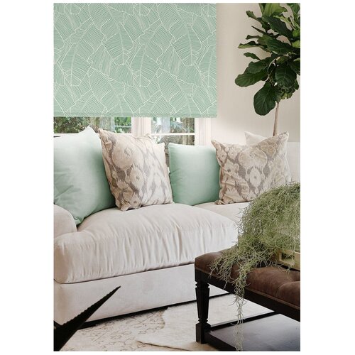 фото Рулонная штора эскар миниролло bananas, 83х170 см