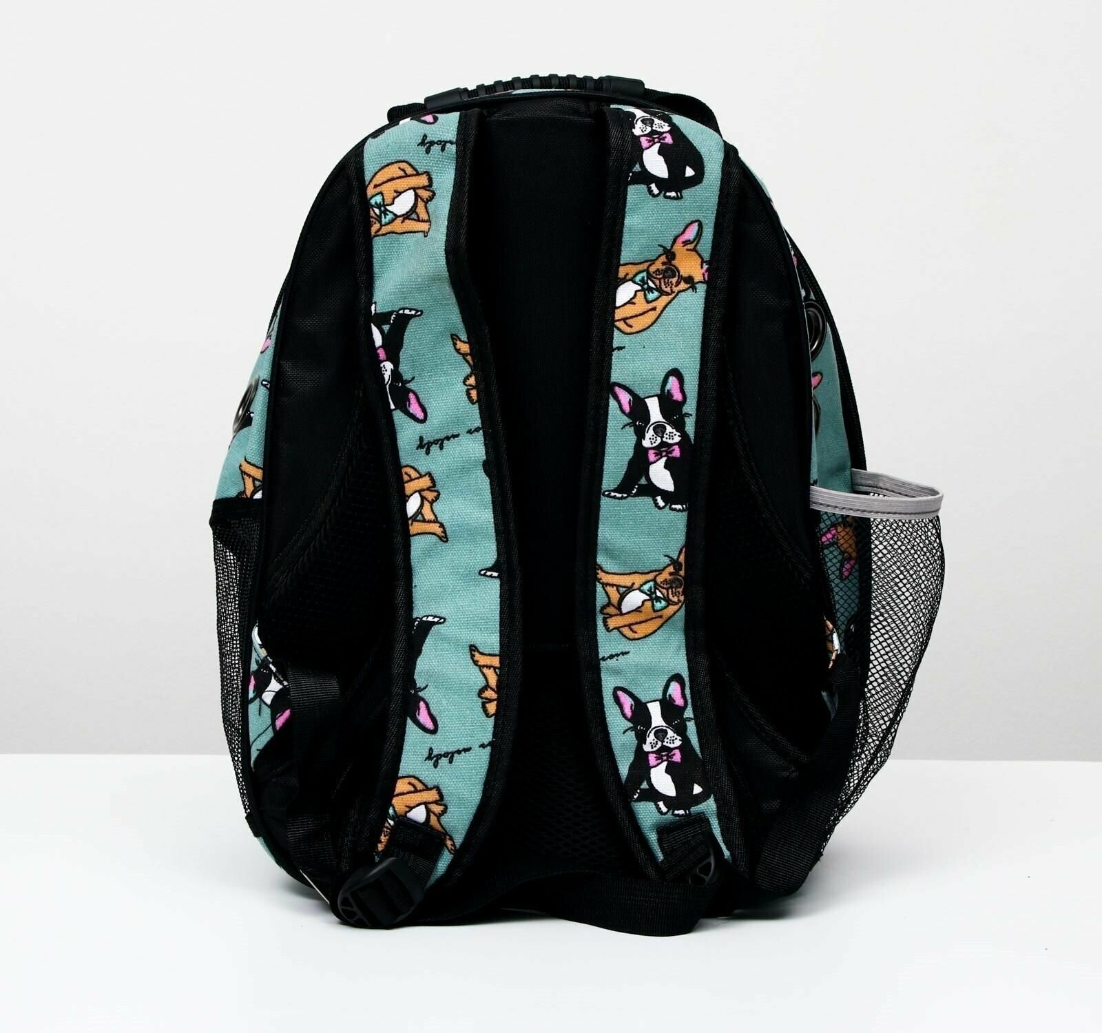 Рюкзак для переноски кошек и собак прозрачный «Силуэты», 31 х 28 х 42 см - фотография № 3