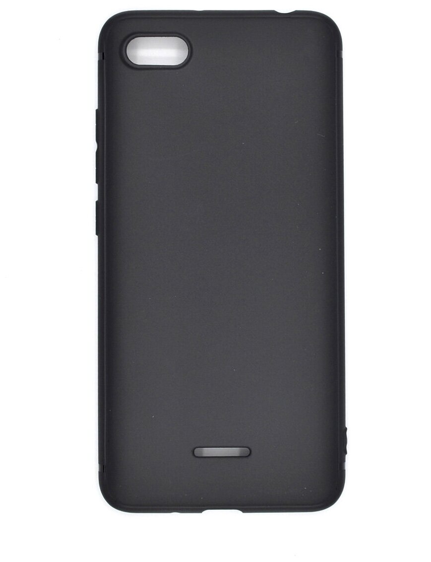 Чехол матовый INAKS для Xiaomi Redmi 6A, черный