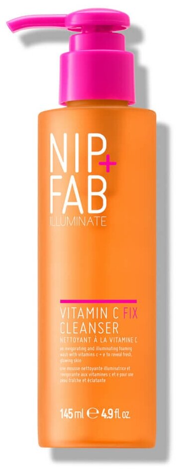 NIP + FAB Очищающее средство для кожи с витамином С Fix Cleanser, 145 мл