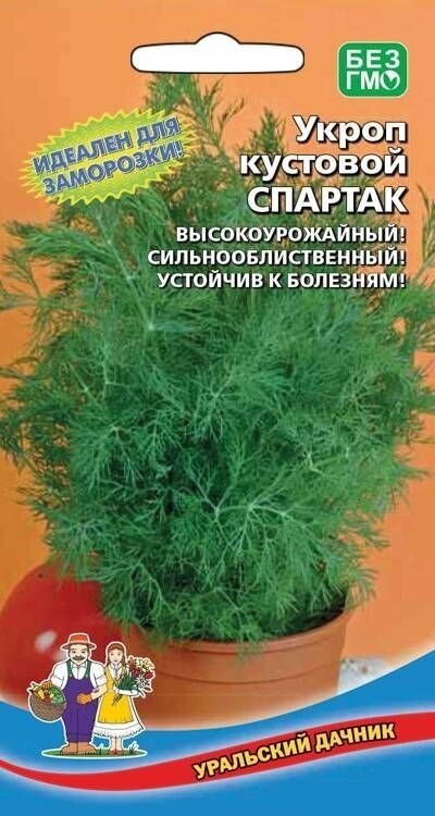 Укроп кустовой Спартак 2г Уральский дачник