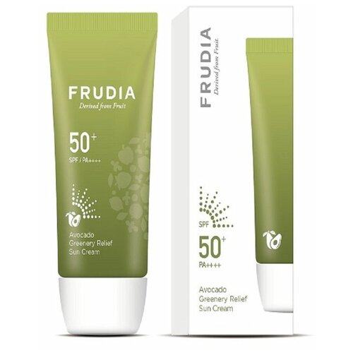 Frudia Солнцезащитный крем с авокадо SPF50+/PA ++++ Avocado Greenery Relief Sun Cream, 50 г