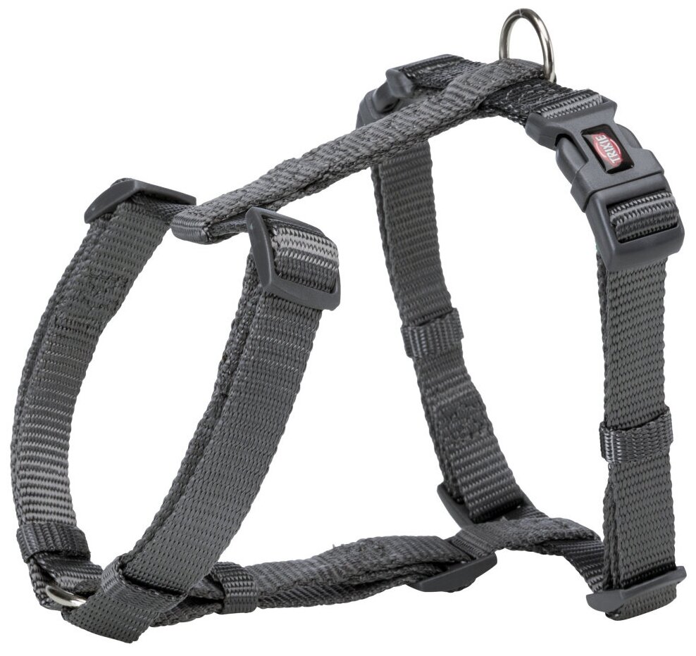 Шлейка для собак Trixie Premium H-Harness XS–S нейлон папайя 10 мм 30 – 44 см (1 шт) - фотография № 4