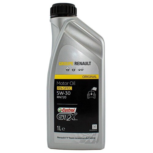 фото Синтетическое моторное масло castrol gtx rn-spec 5w-30 rn720, 1 л