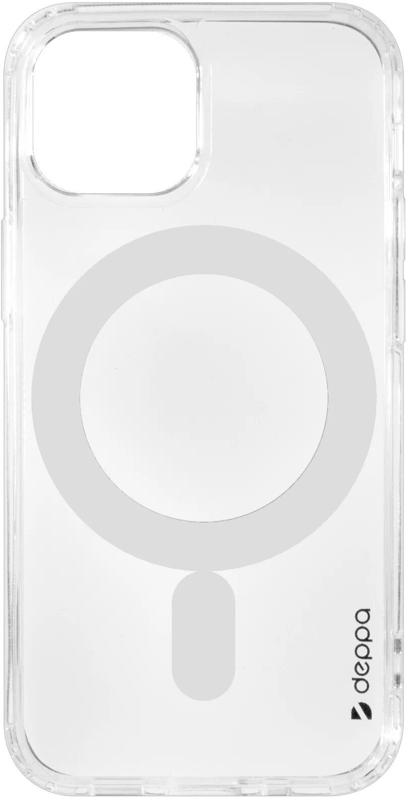 Чехол-крышка Deppa Gel MagSafe для iPhone 13 mini, термополиуретан, прозрачный - фото №13