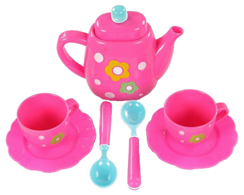 Набор посуды Yako Мини Мания - Чайный сервиз M6010 розовый