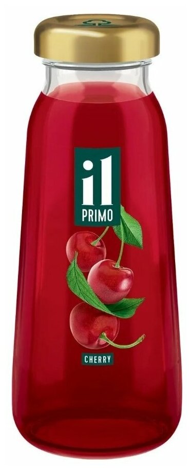 Сок вишневый Il Primo (Ил Примо) восстановленный, 8 шт по 200 мл/ - фотография № 2