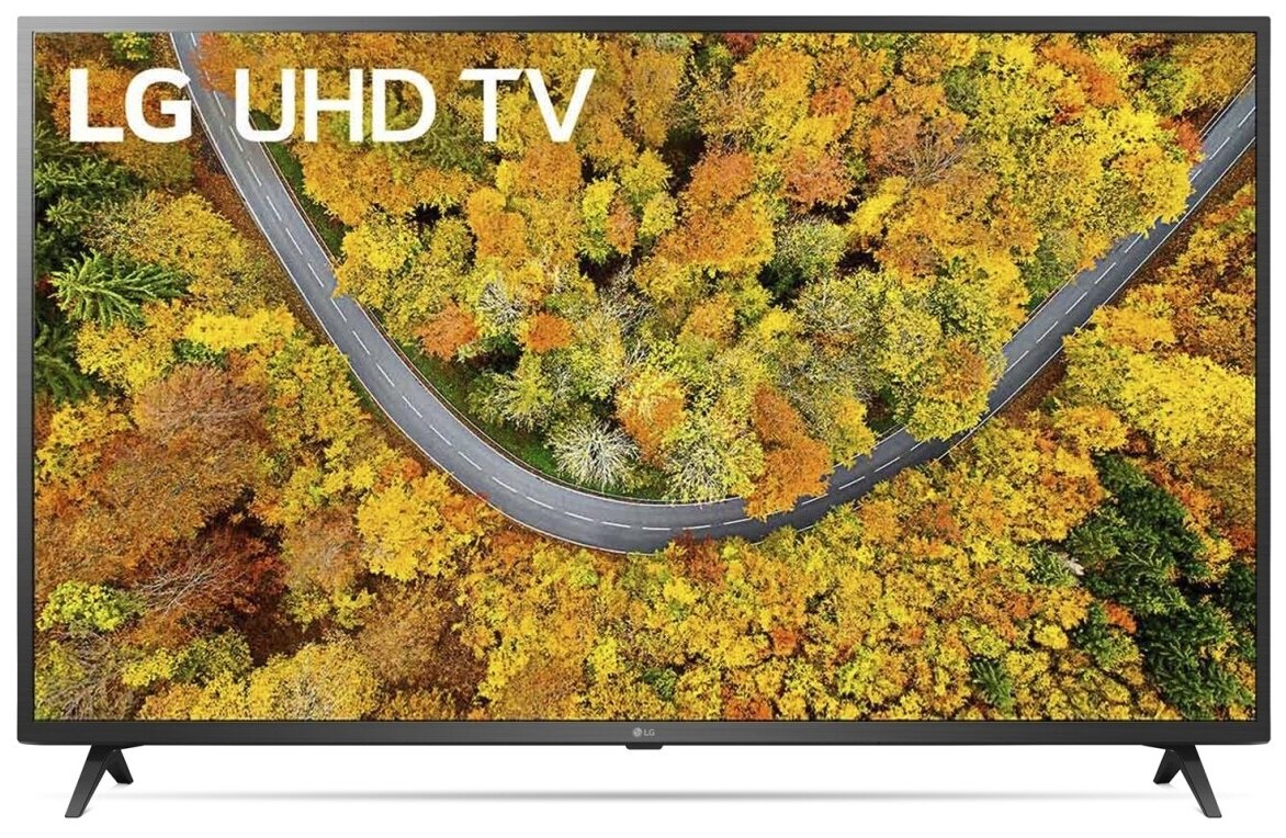 55" Телевизор LG 55UP76006LC 2021 LED, HDR, черный