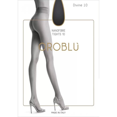 Колготки  Oroblu Колготки Oroblu Divine 10, 10 den, без шортиков, матовые, с ластовицей, размер 3, бежевый