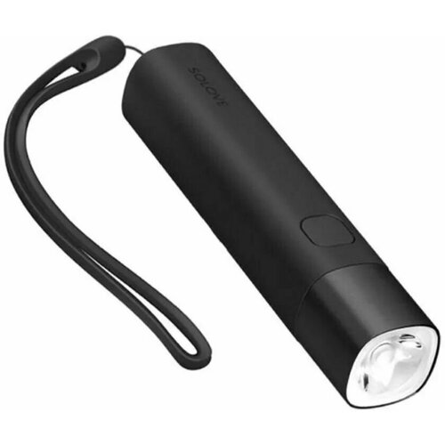 Фонарь Xiaomi Solove X3 / X3s Portable Flashlight Power Bank Black ручной фонарь solove x3s