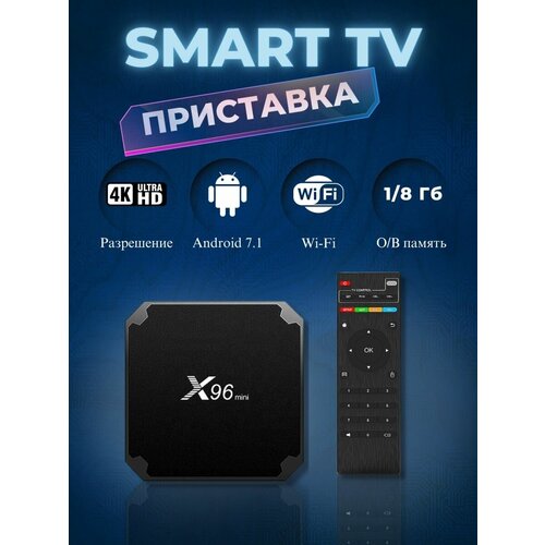 Смарт ТВ приставка мини для телевизора на андроиде с wifi 270000₽