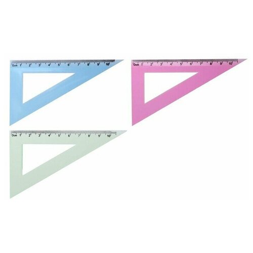 Треугольник Neon 10 см 30 гр 50 шт 1560₽