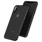 Чехол-накладка для iPhone XS HOCO THIN черный - изображение