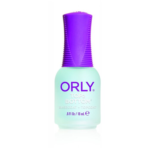 orly верхнее покрытие matte top прозрачный 18 мл Orly Базовое и верхнее покрытие Top 2 Bottom, прозрачный, 18 мл