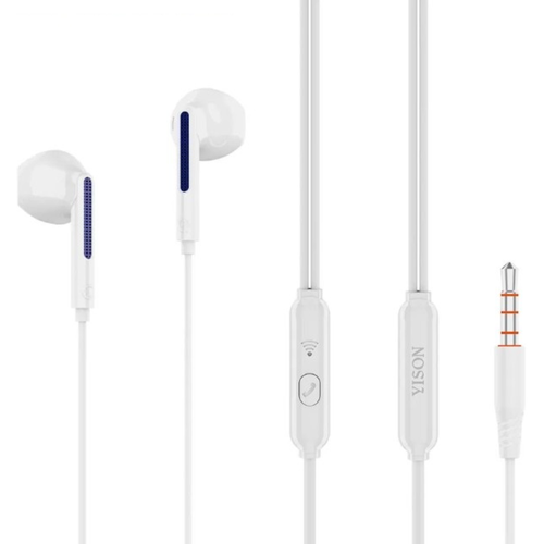 Наушники вкладыши AUX разъём с МК длина 12м Yison X4 White 24900₽