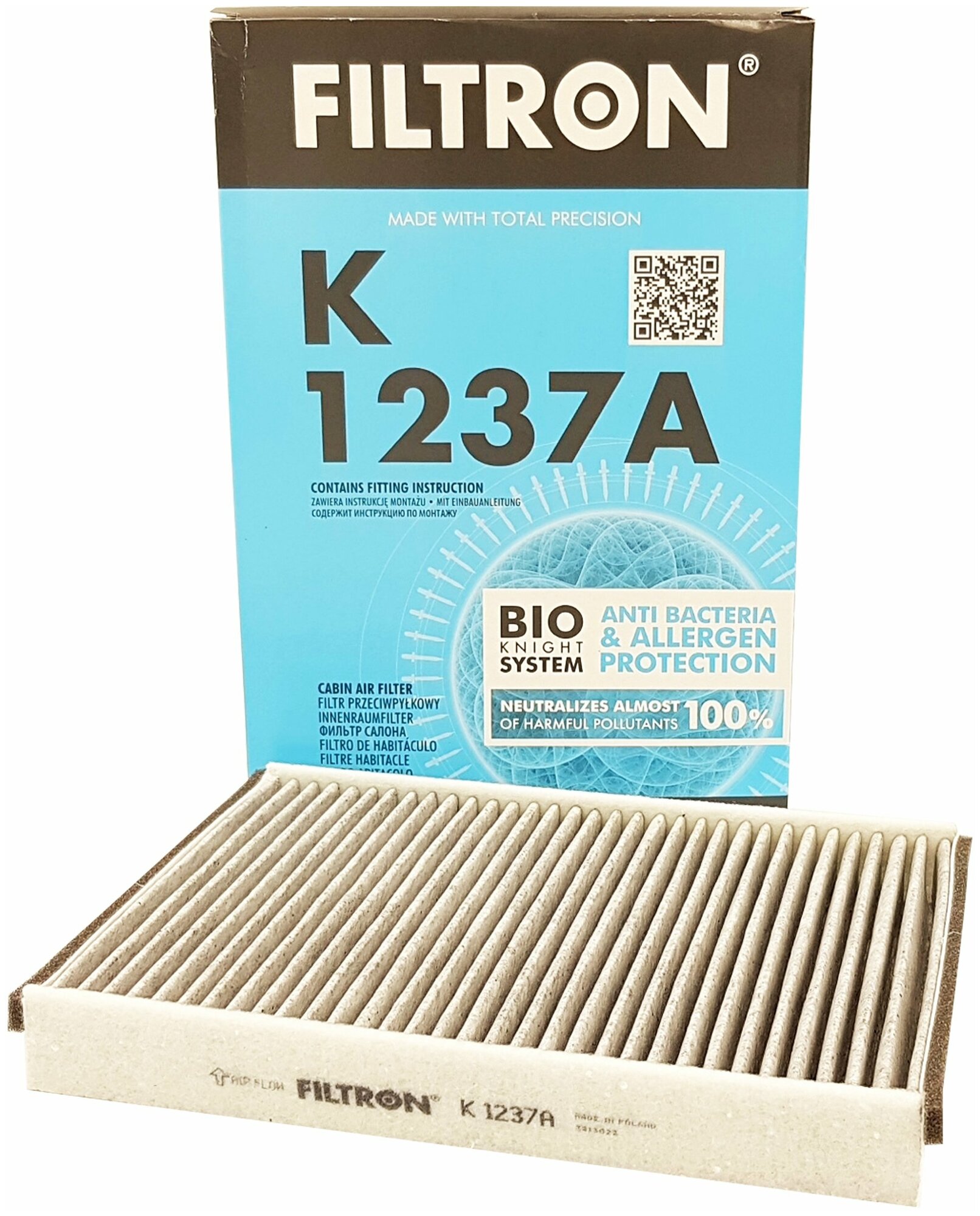 Салонный фильтр FILTRON K1237A