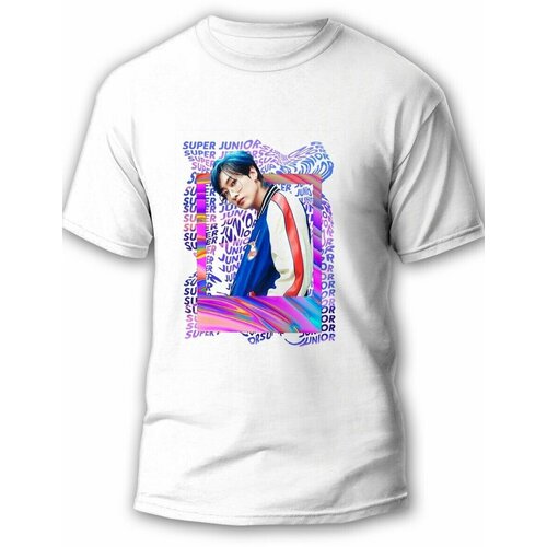 фото Футболка будь на стиле, футер, размер l, белый