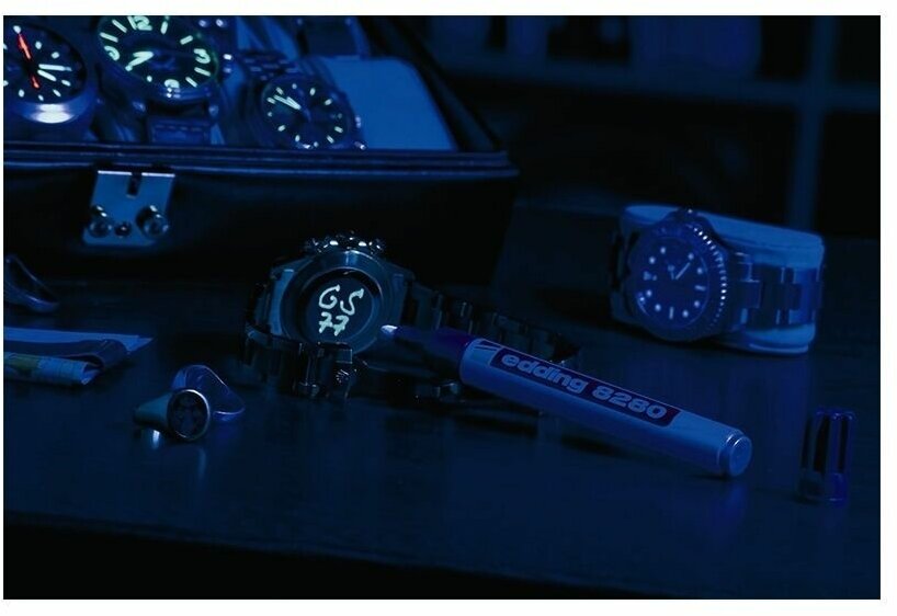 Маркер перманентный E-8280 ультрафиолетовый — фото 1