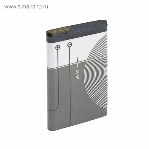 Аккумулятор Luazon BL-5C для портативных колонок мобильных устройств 37 В 1020 мАч 463₽