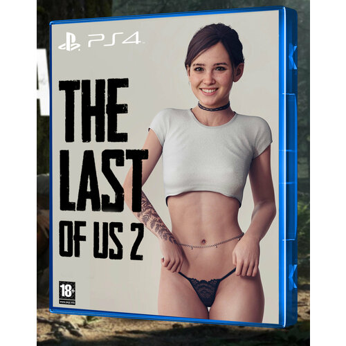 Эксклюзивная обложка по мотивам игры The Last of Us Part II для PS4 v1