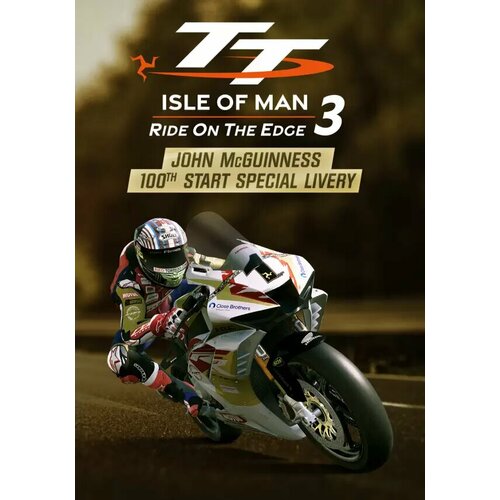 DLC TT Isle Of Man Ride on the Edge 3 - John McGuiness 100th Start Livery Steam PC Регион активации все страны 169₽