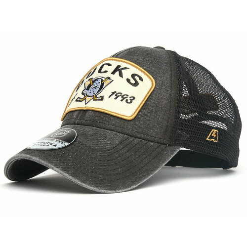 фото Бейсболка atributika & club, размер 55-58, черный