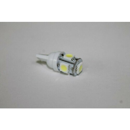 Лампа габарит. 12V W10W T10 5 SMD без цок.