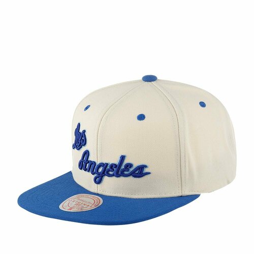 фото Бейсболка mitchell & ness, размер onesize, белый