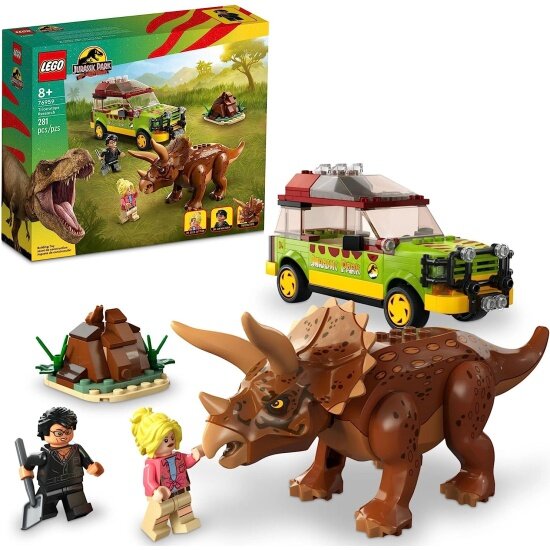 Конструктор Lego ® Jurassic World™ 76959 Поиски трицератопса