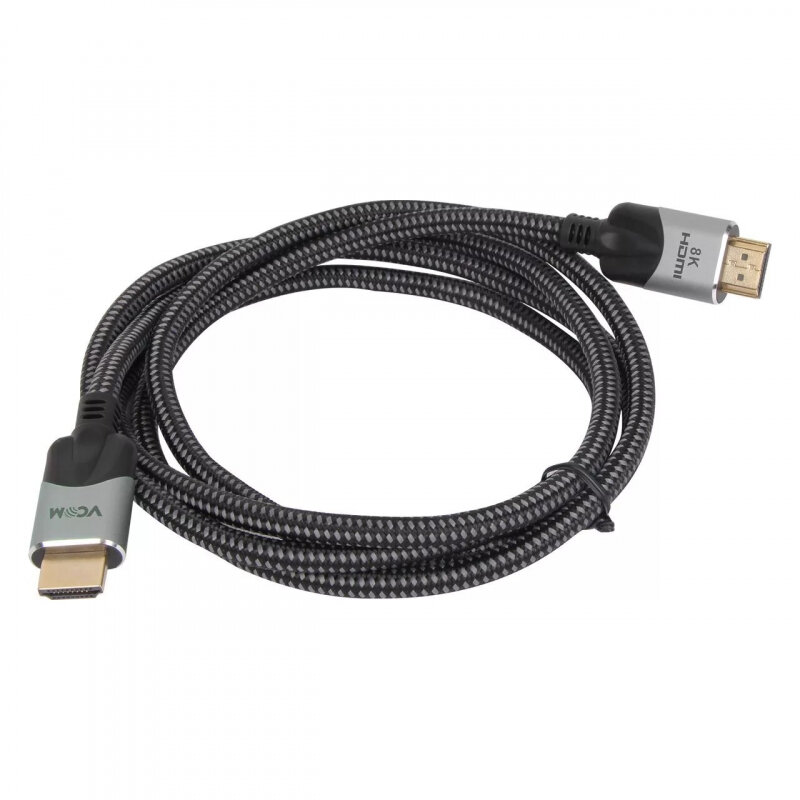 Кабель HDMI VCOM 19M/M ver. 2.1 8K@60 Hz 1.5m VCOM