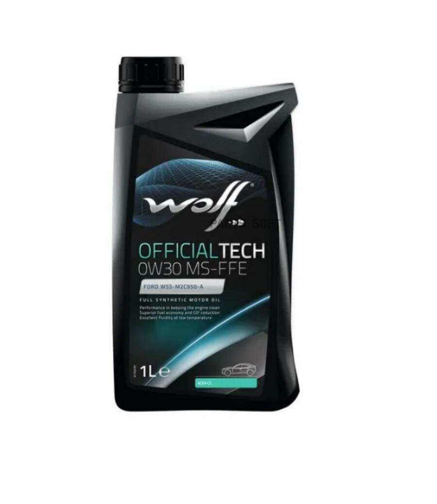 WOLF OIL 8333712 Масло моторное OFFICIALTECH 0W30 MS-FFE 1L