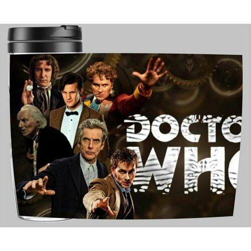 Спортивная бутылка Доктор Кто, Doctor Who №5 рюкзак доктор кто doctor who желтый 5