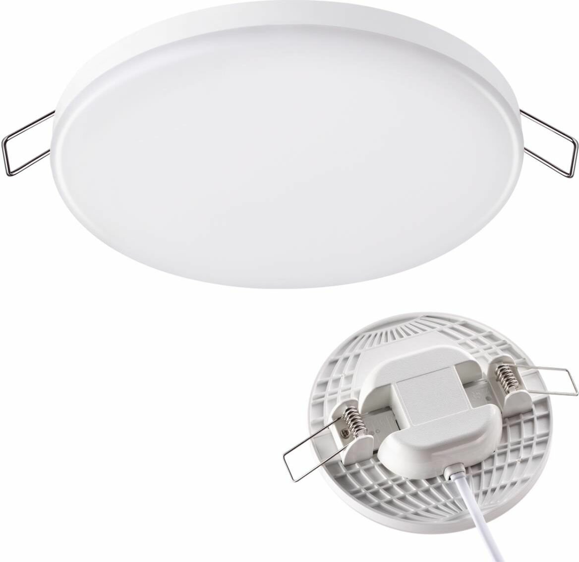 358142 SPOT NT19 271 белый Встраиваемый светильник IP20 LED, круглый