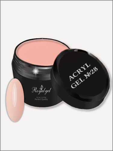 Изображение товара Полигель для наращивания ногтей камуфлирующий Royal-gel "ACRYL CAMOUFLAGE" 28 5 мл.