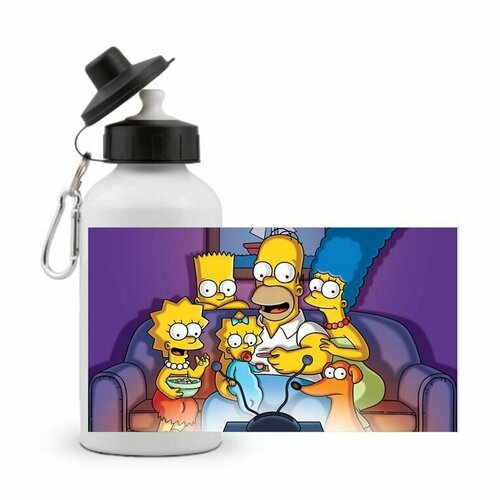 фото Спортивная бутылка симпсоны №16 goodbrelok
