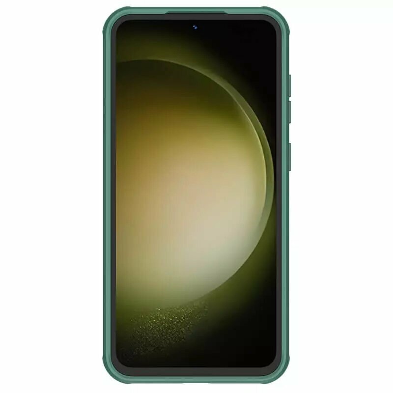 Накладка Nillkin Cam Shield Pro пластиковая для Samsung Galaxy S23 FE Green (зеленая) — фото 1