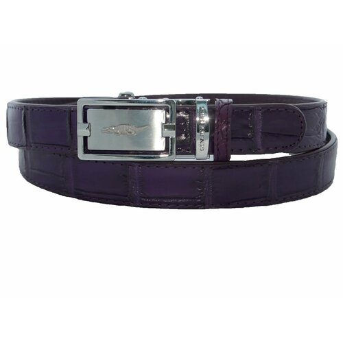 фото Ремень , размер 122, фиолетовый нет бренда