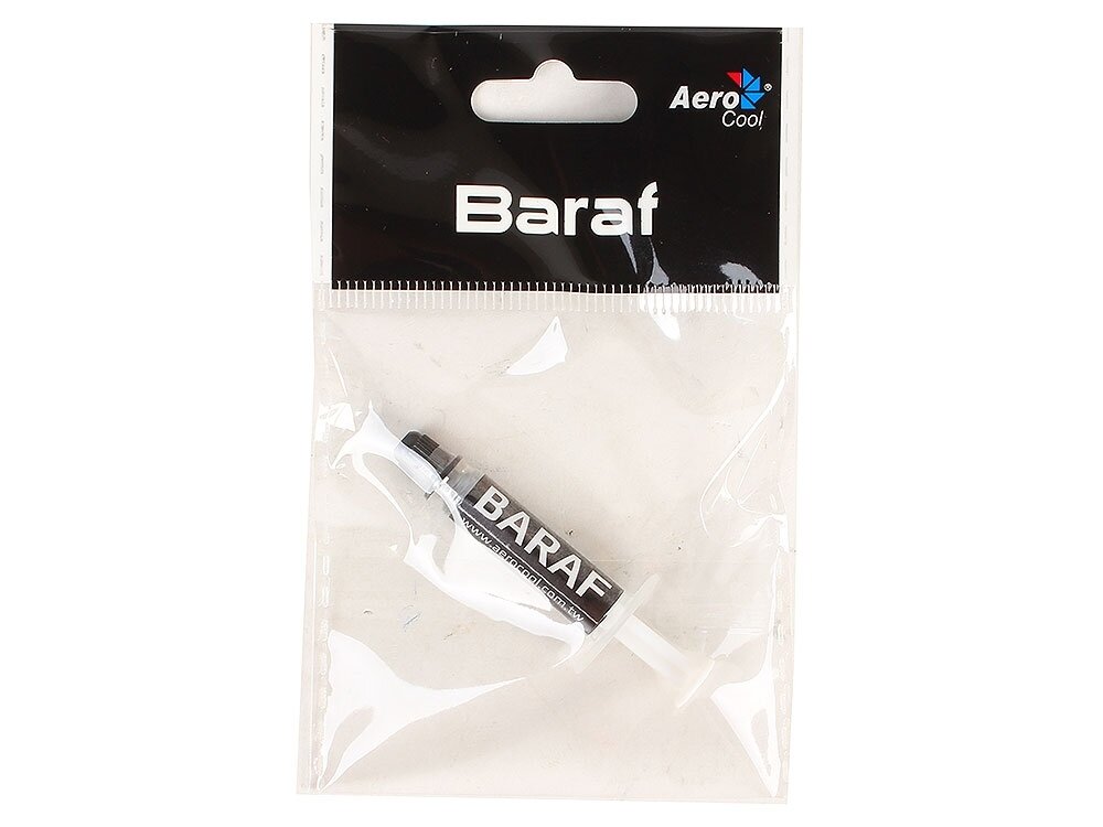 Термопаста AEROCOOL Baraf тюбик, 1г [baraf tube 1gr] - фото №20