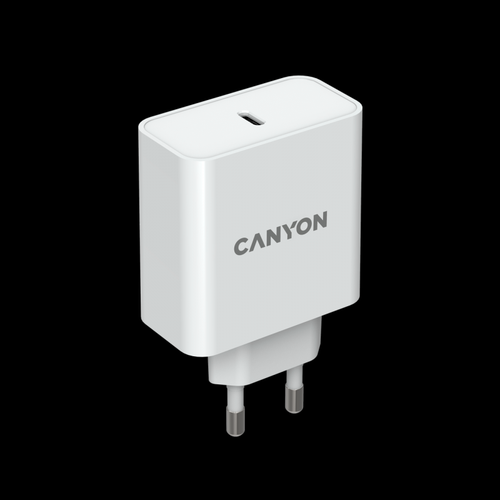 Сетевое зарядное устройство Canyon CND-CHA65W01, белый