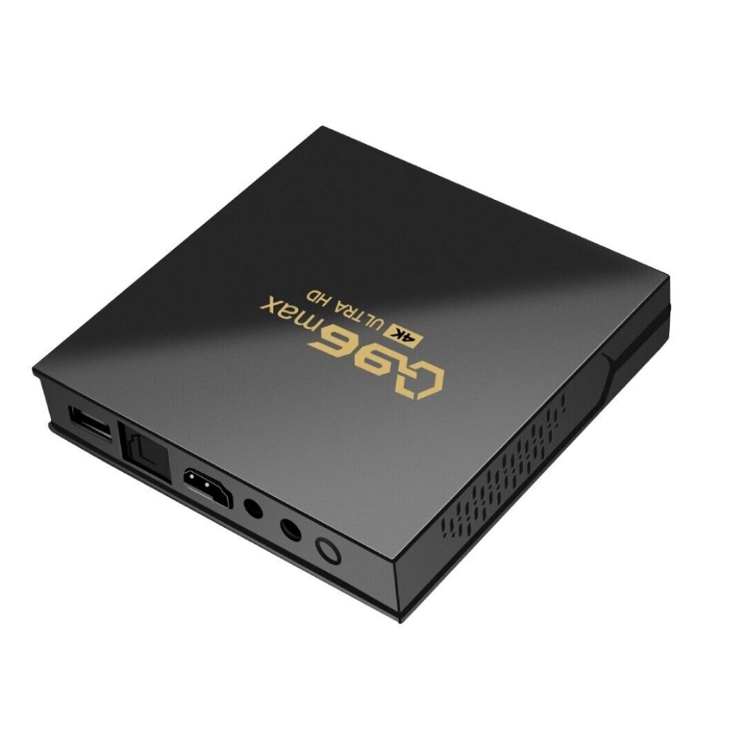 Смарт ТВ приставка Q96 Max 2/16GB Amlogic S905 Android 100 Wi-Fi 24GHz Smart TV Box 4K UHD Андроид ТВ бокс Медиаплеер