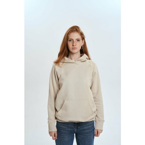 фото Худи tsdot, размер m, экрю, бежевый