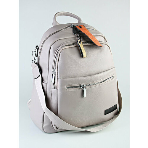 фото Рюкзак , фактура зернистая, серый adafman