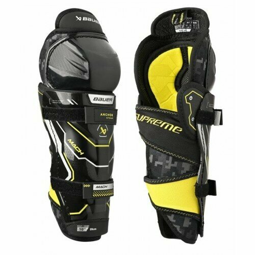 щитки хоккейные warrior alpha lx pro yth 8 Щитки хоккейные BAUER Supreme Mach S23 YTH 1061894 (8)