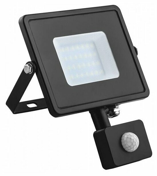 628511310 Прожектор светодиодный Elementary LED 10W 700lm IP65 6500К с датчиком движения 1/40 Gauss - фото №20